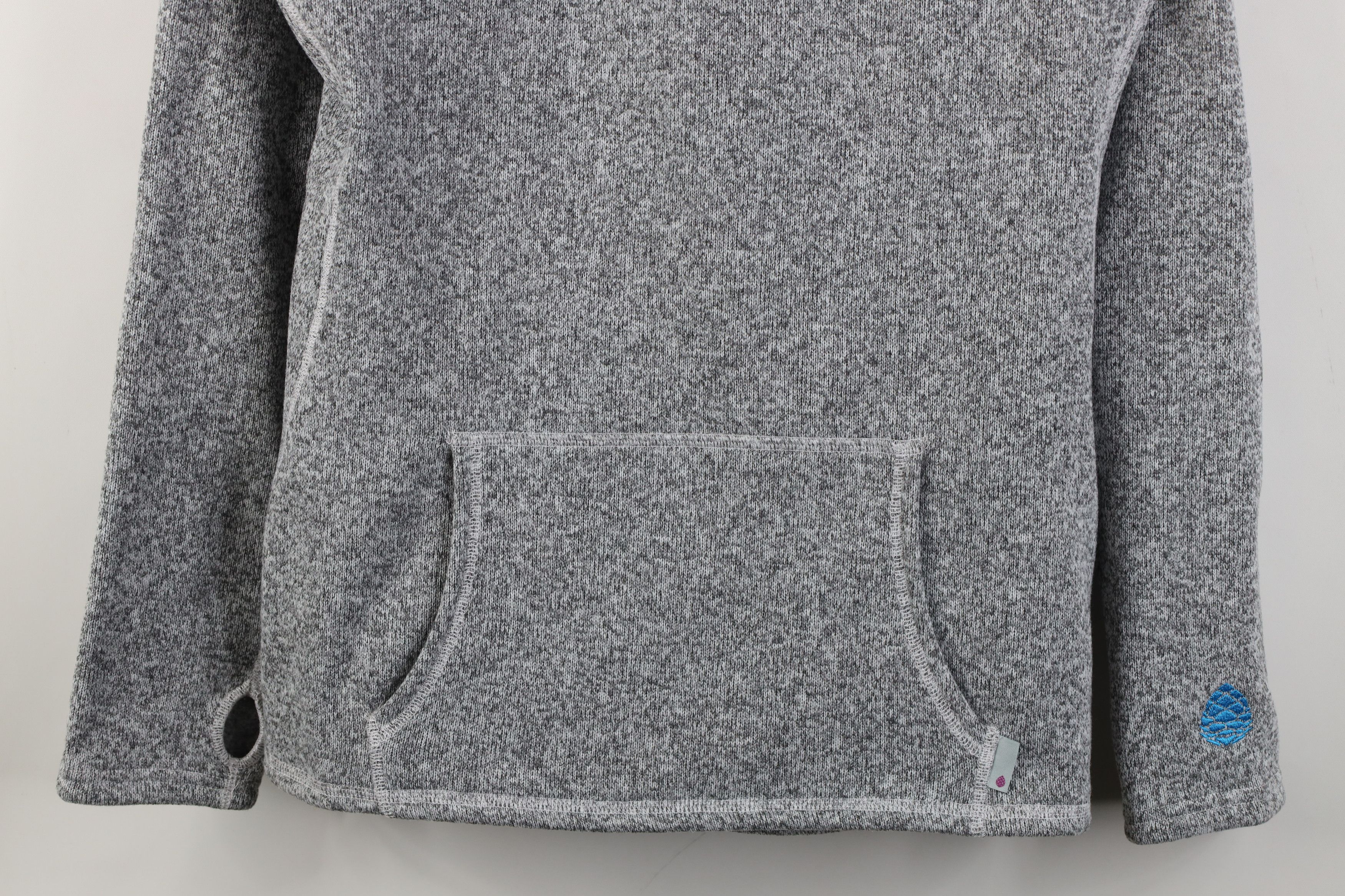 Stio Stio Hole Sweetwater Fleece Knit Hoodie Sweatshirt Gray Size M / US 6-8 / IT 42-44 - 3 Thumbnail