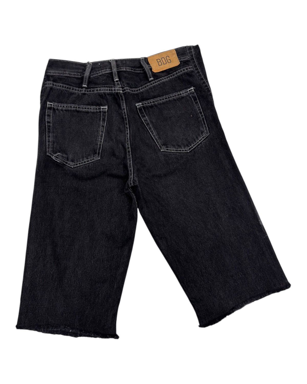 Bdg × Shorty's Skateboards × Urban Outfitters 🔥BDG SKATE FIT BLACK SHORT DENIM JEANS Size US 32 / EU 48 - 4 Thumbnail