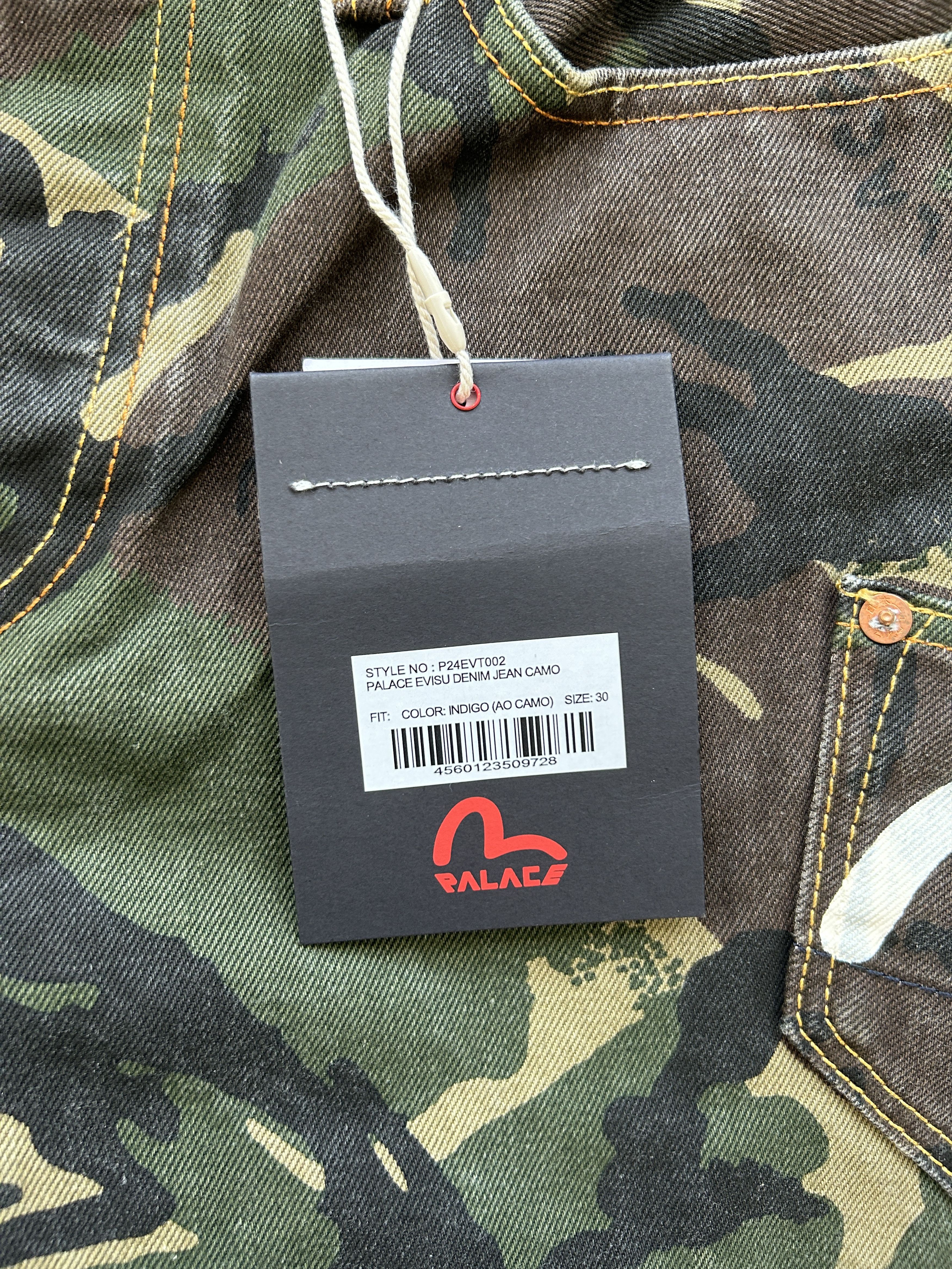 Evisu × Palace Palace x Evisu Denim Jean Camo Size US 30 / EU 46 - 4 Thumbnail