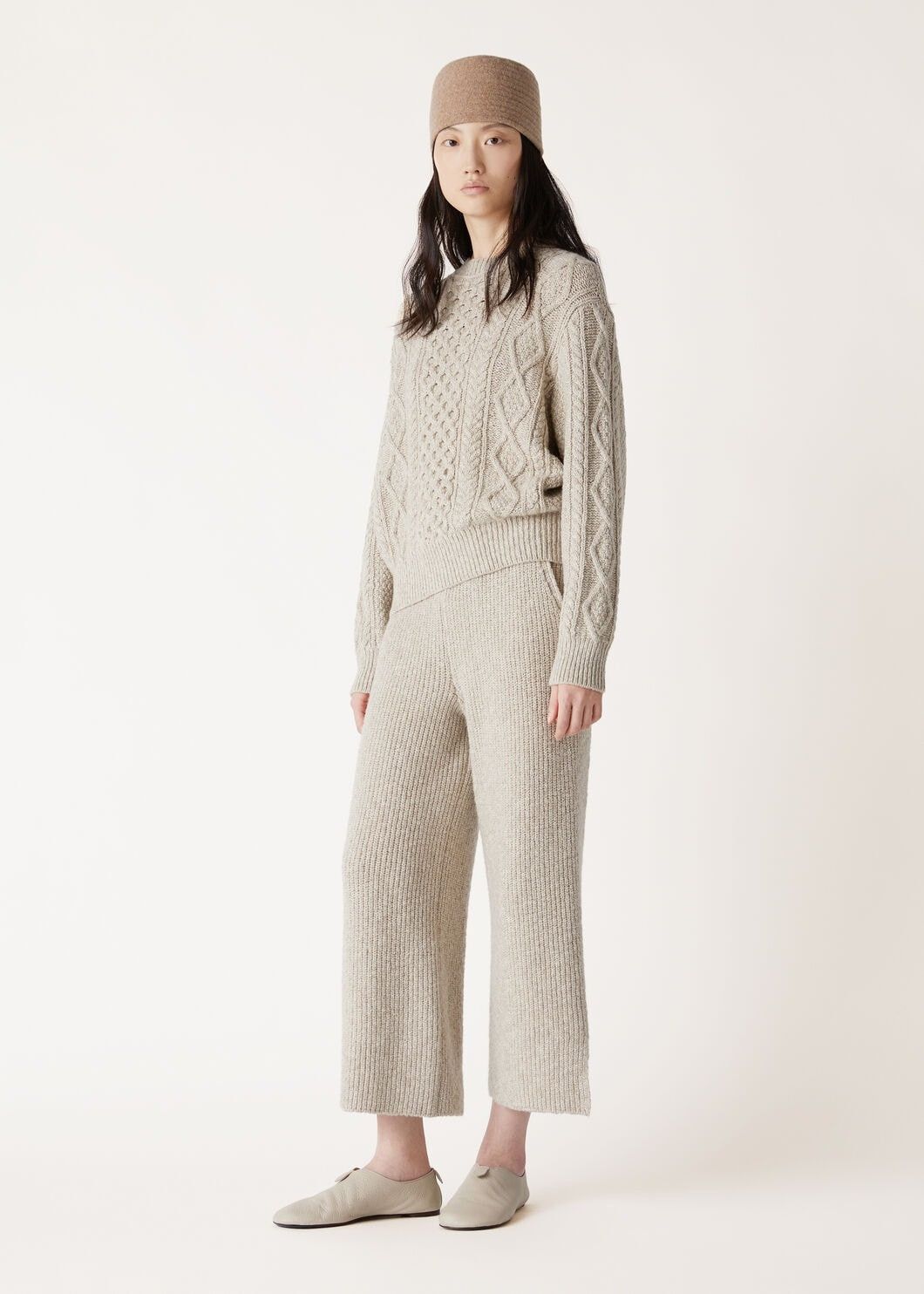 Loro Piana o1w1db10825 FAO7113 Valduggia Crewneck Sweater in Grey Size S / US 4 / IT 40 - 2 Thumbnail