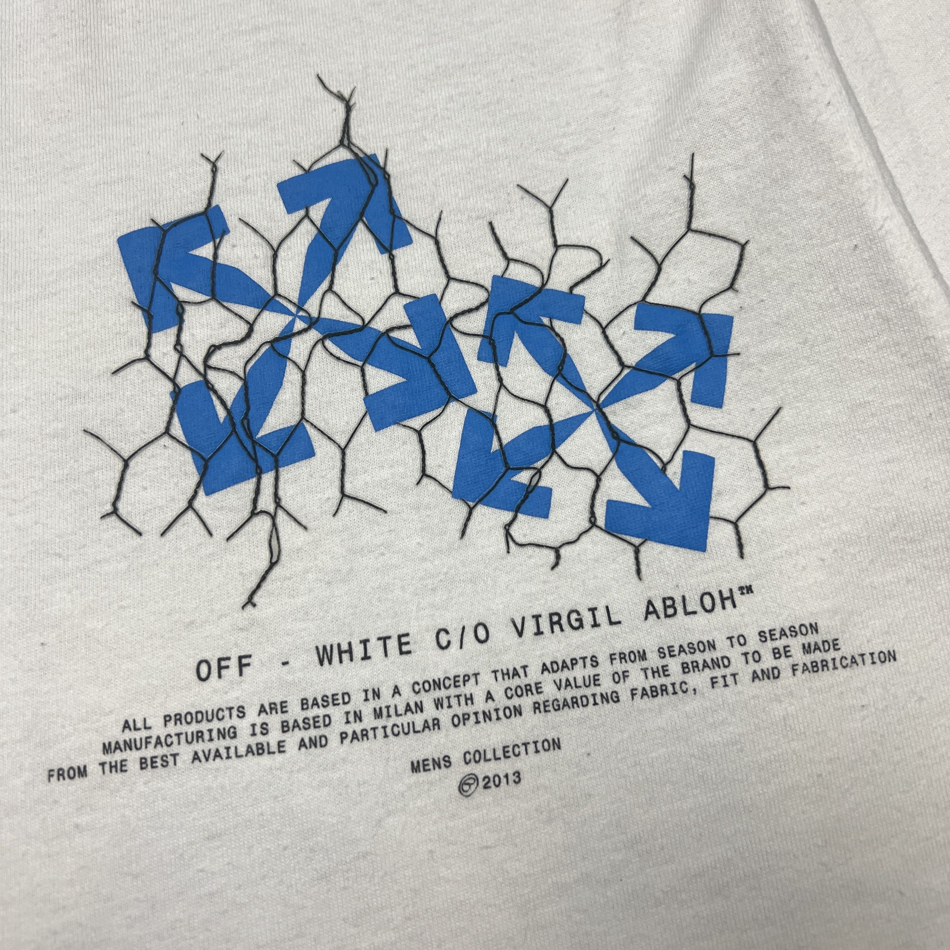 Off-White Off-White Fence Arrows Long Sleeve T-Shirt Size US L / EU 52-54 / 3 - 3 Thumbnail