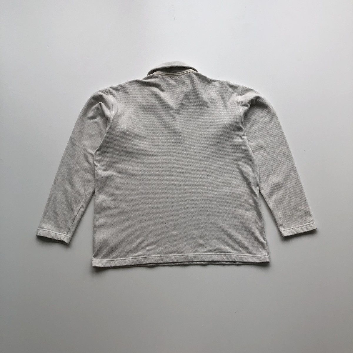 Stone Island Stone Island SS98 Vintage Logo Half Sweater White Archive Size US L / EU 52-54 / 3 - 3 Thumbnail