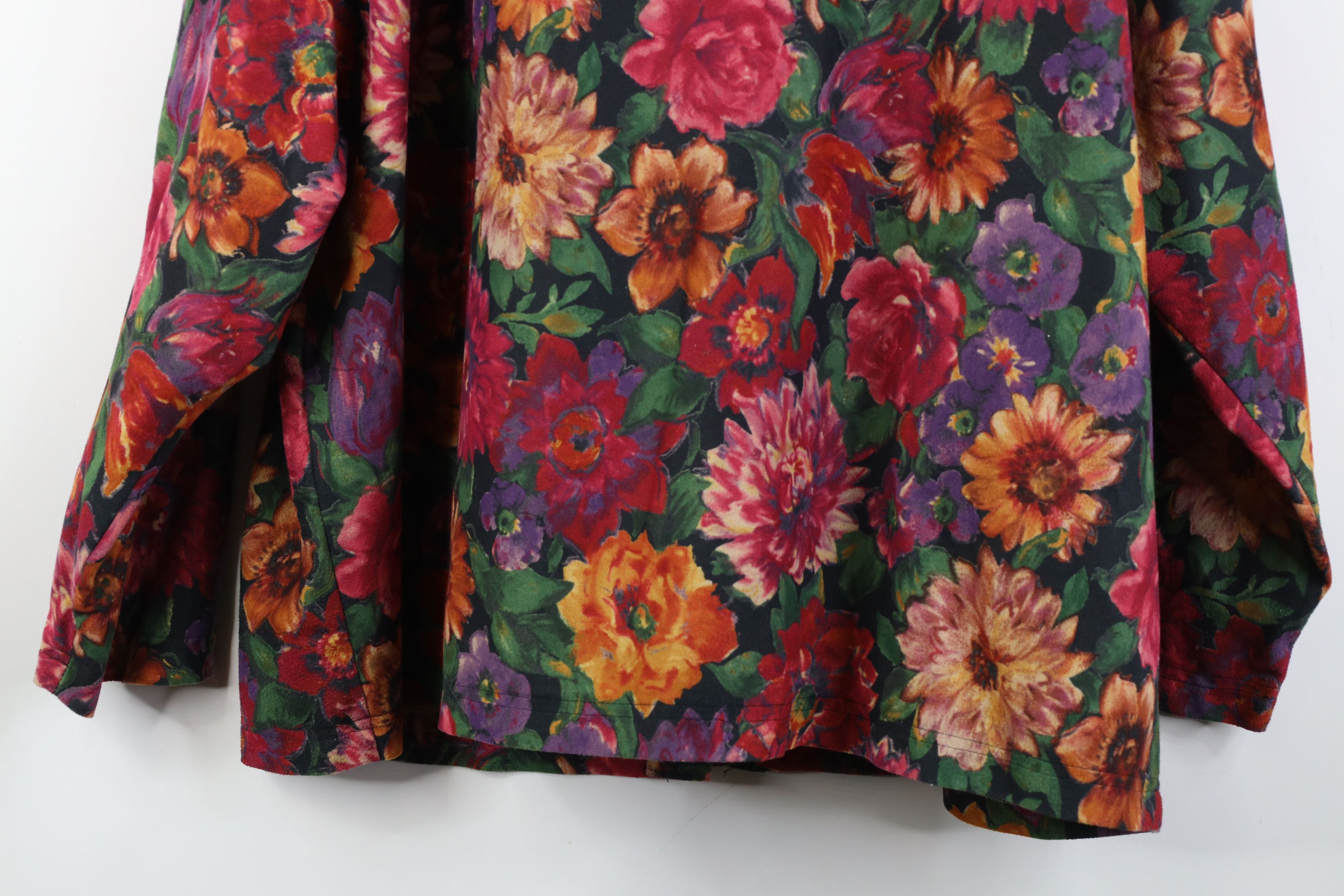 Vintage Vintage 90s All Over Print Chamois Cloth Sweater USA Size 3XL / US 20-22 - 11 Thumbnail