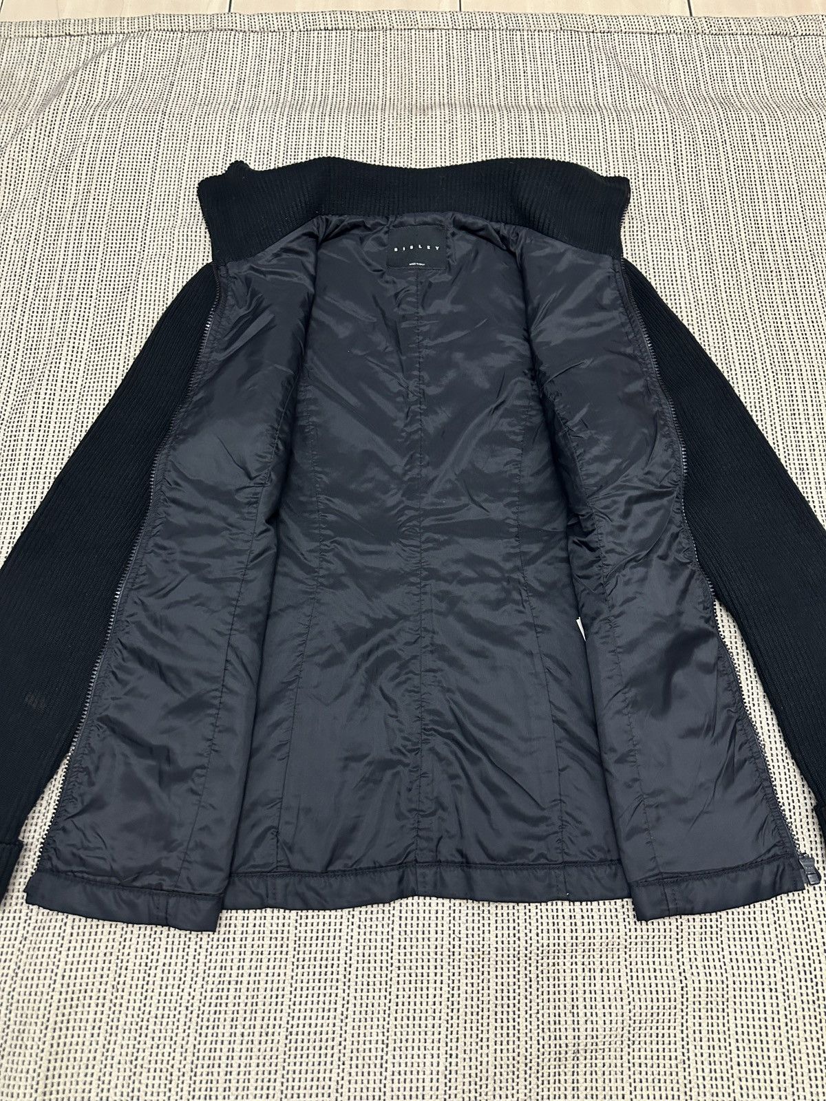 Sisley 🔥🔥🔥SISLEY MADE IN ITALY ZIPPER BIKER JACKET Size M / US 6-8 / IT 42-44 - 7 Thumbnail