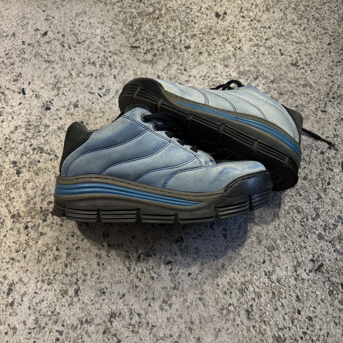 Vintage 90s Y2K Swear London Rave Platform Sneakers