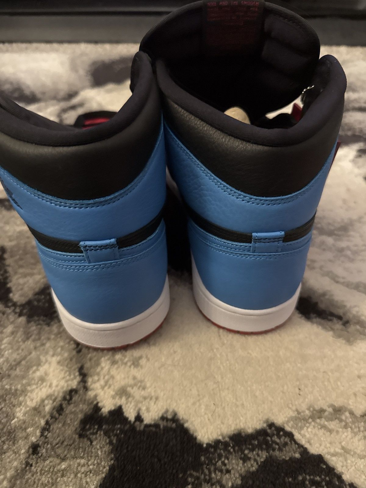 Jordan Brand Air Jordan 1 ‘NC to CHI’ Size US 9.5 / EU 42-43 - 4 Thumbnail