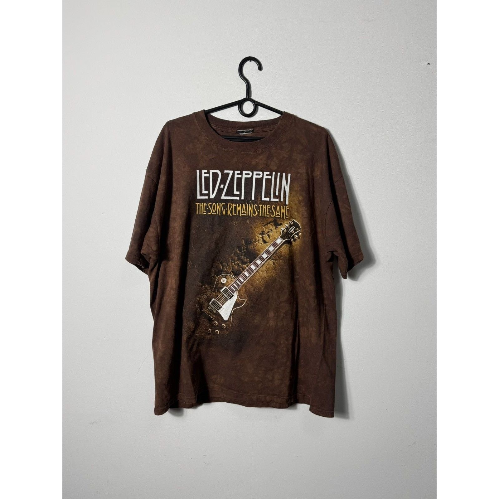 Band Tees × Vintage 90s Vintage Led Zeppelin The Song Remains The Same t-shirt Size US XL / EU 56 / 4 - 1 Thumbnail