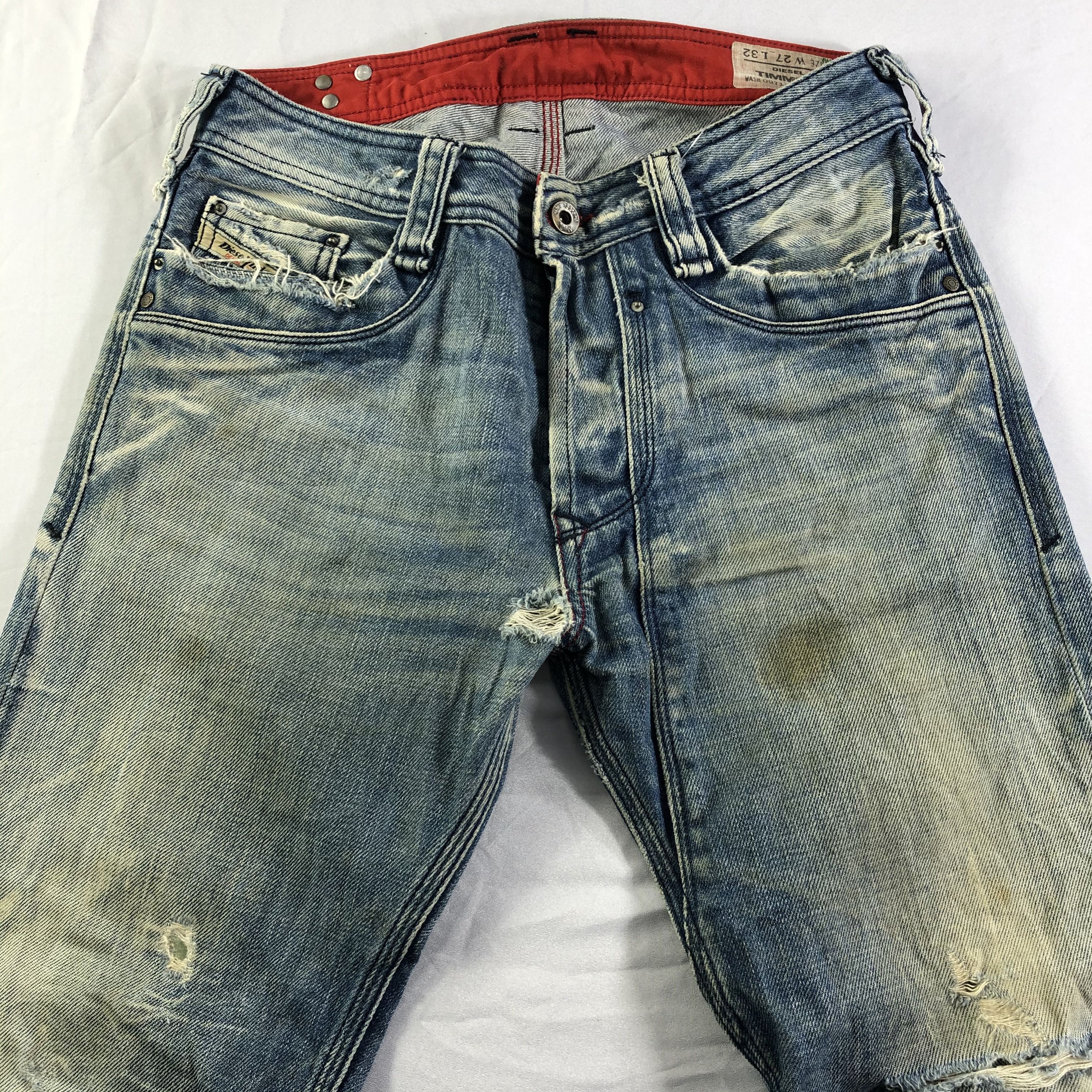 Diesel Vintage Diesel Industry Selvedge Jeans-J3603 Size US 29 - 3 Thumbnail