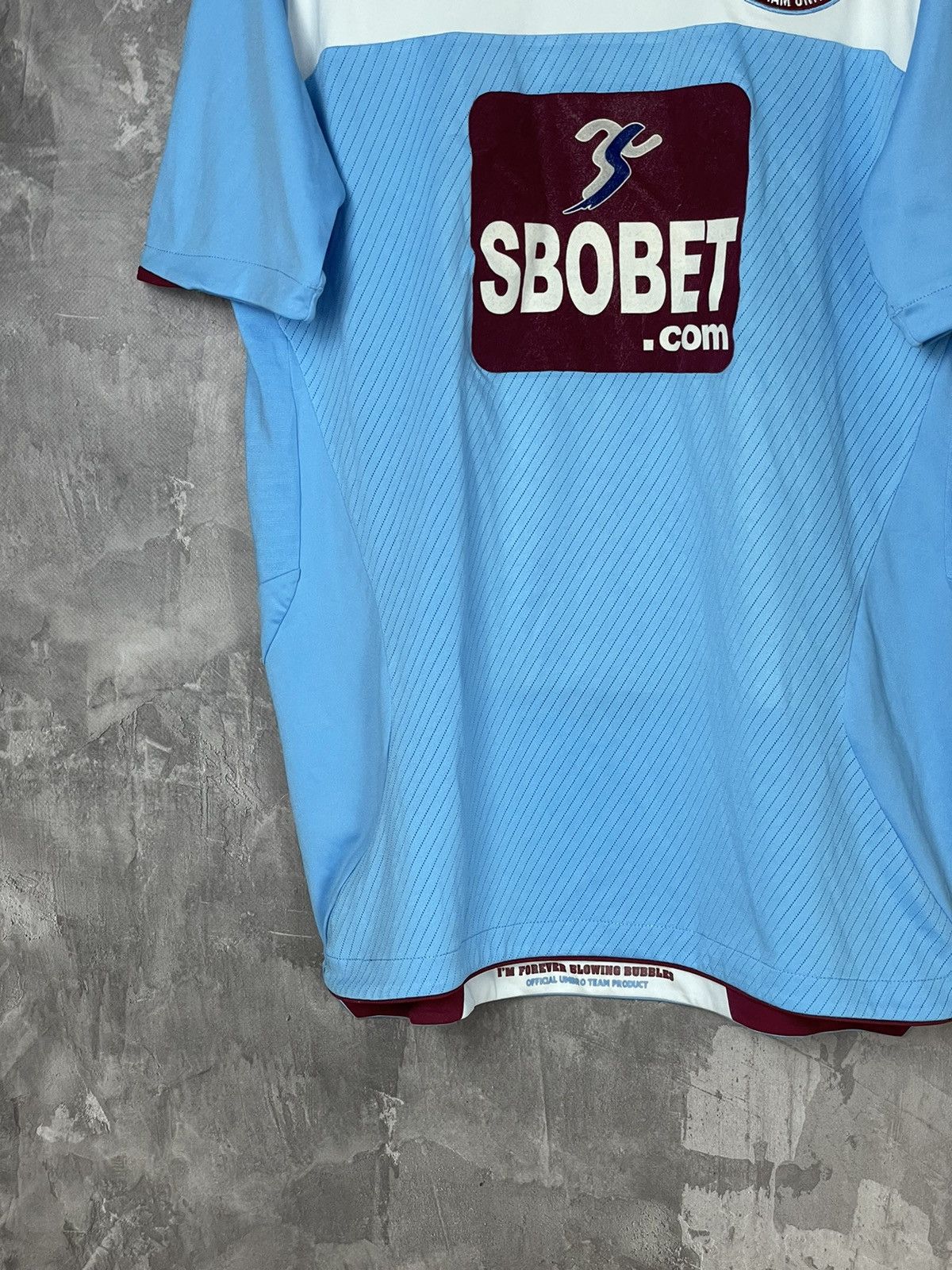 Umbro UMBRO FC WEST HAM UNITED SOCCER JERSEY FOOTBALL SHIRT Size US M / EU 48-50 / 2 - 5 Thumbnail