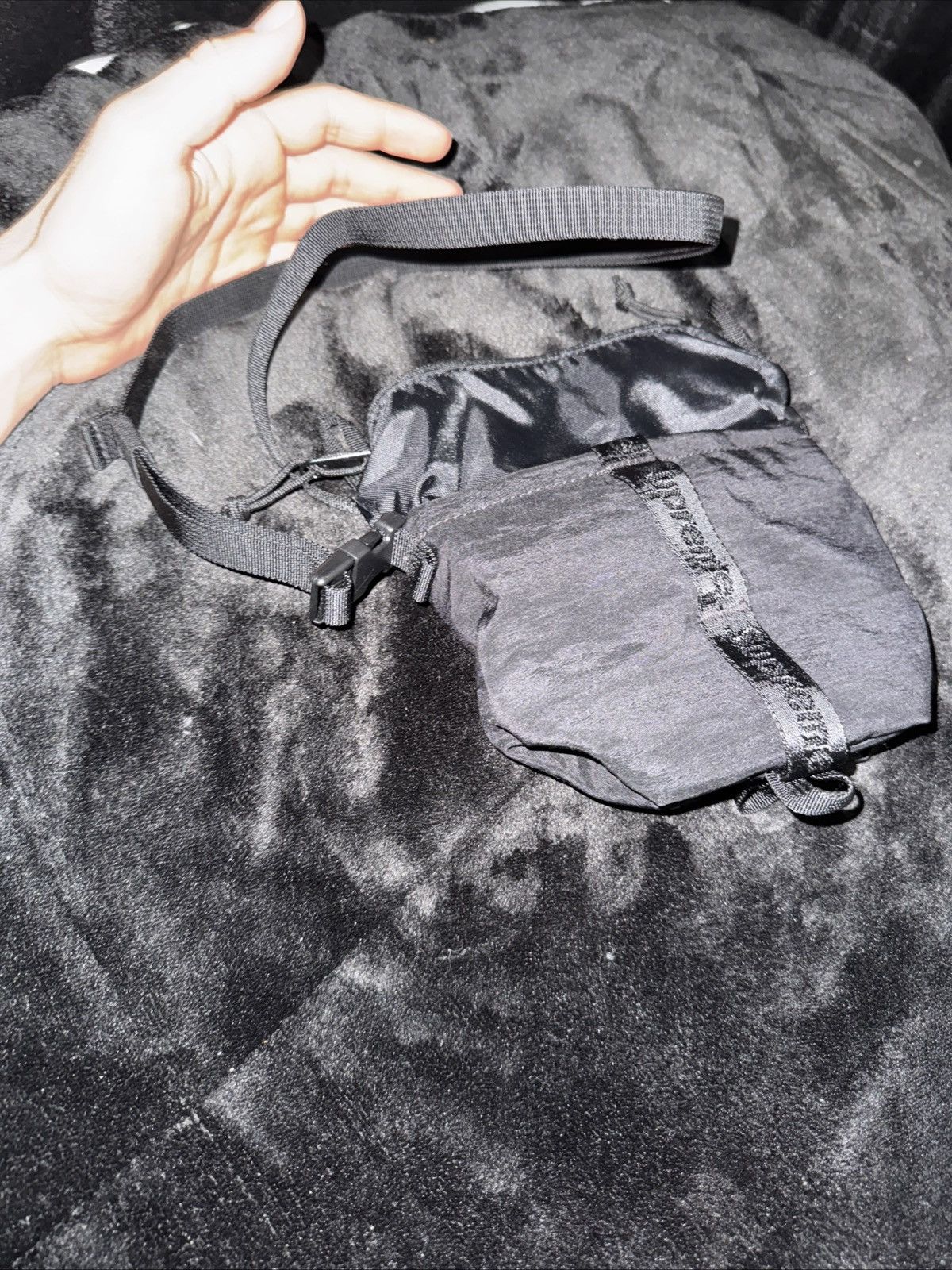 Supreme NEW supreme over should black bag Size ONE SIZE - 4 Thumbnail