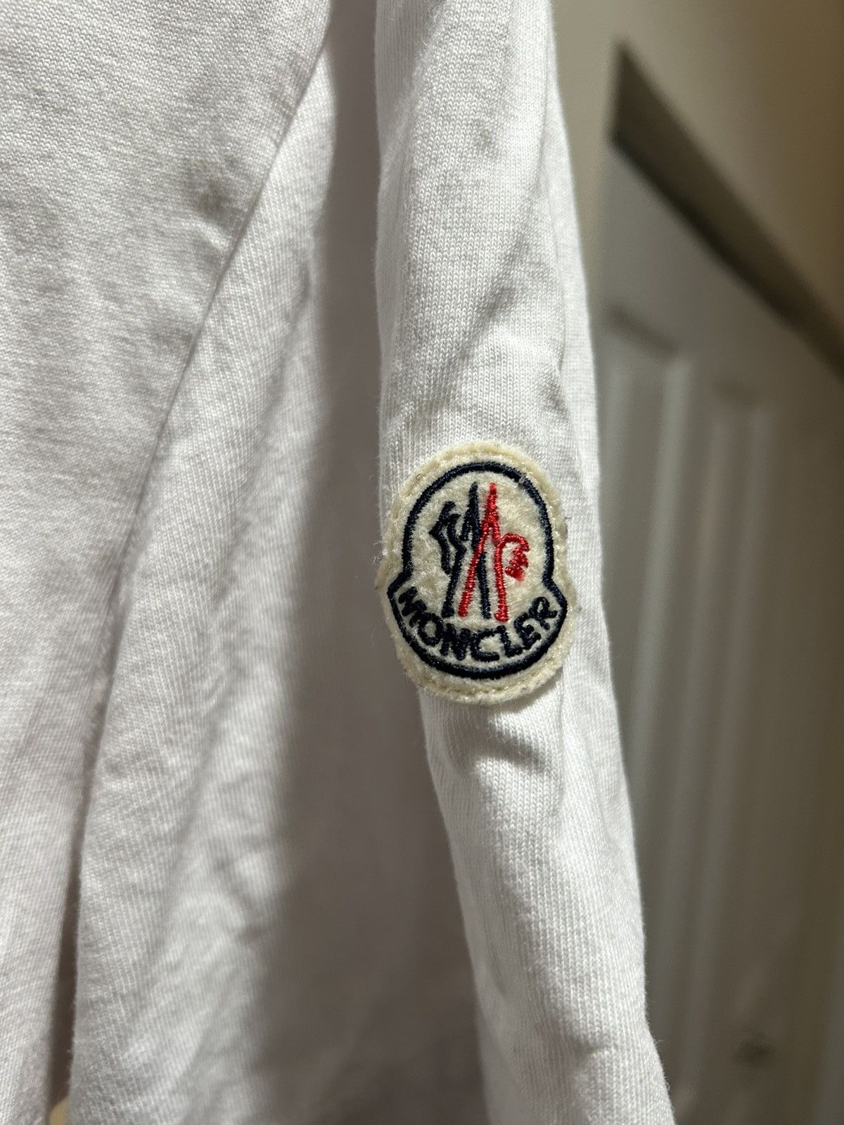 Moncler Men's Logo-Neck MONCLER T-Shirt Size US L / EU 52-54 / 3 - 3 Thumbnail