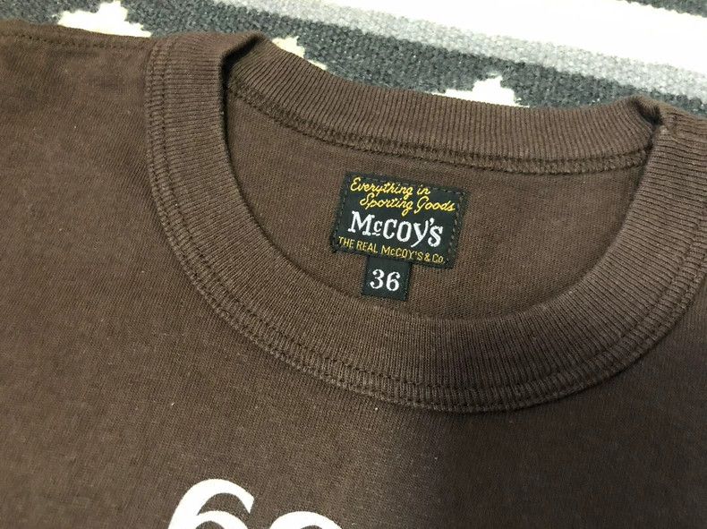 The Real McCoy's THE REAL McCOY'S Brown double-barreled short-sleeved shirt Size US S / EU 44-46 / 1 - 2 Thumbnail