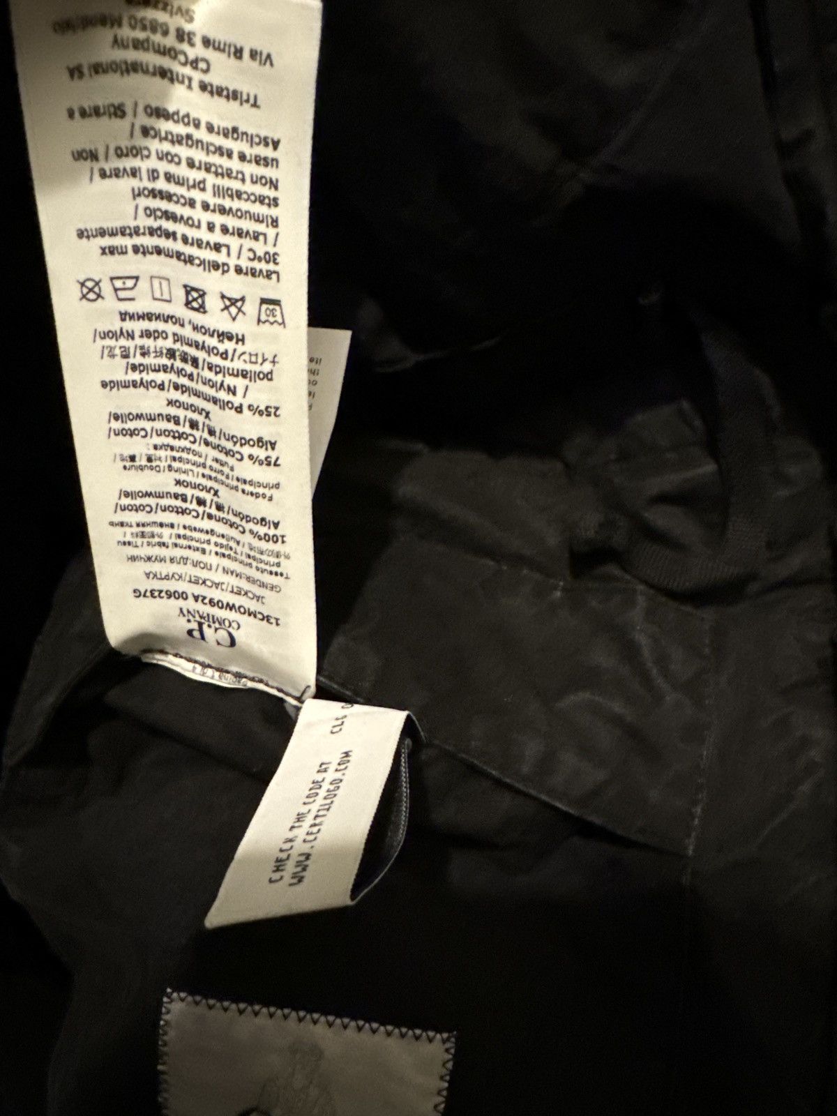 C.P. Company BLACK BA TIC JACKET Size US L / EU 52-54 / 3 - 13 Thumbnail