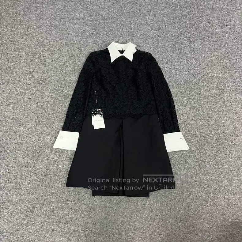 Valentino Valentino Lace patchwork dress Size S / US 4 / IT 40 - 1 Thumbnail