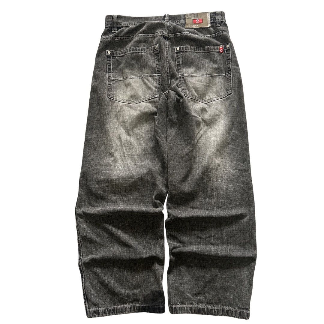 JNCO × Southpole × Streetwear Vintage South Pole black tab baggy