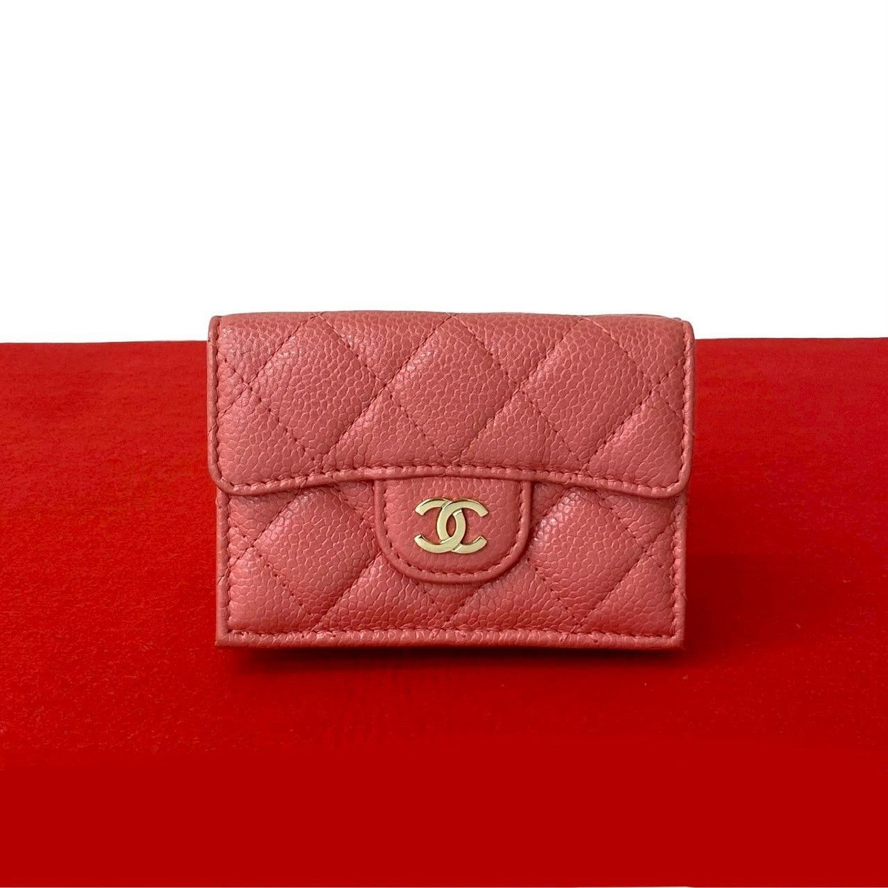 Chanel Pink Leather