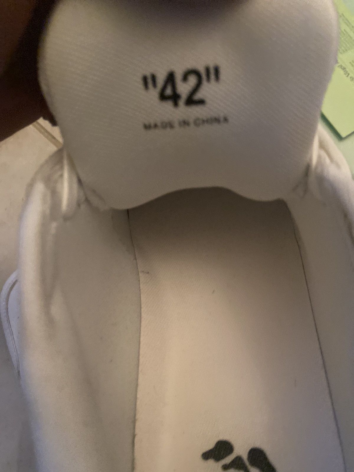 Off-White White and black Size US 9 / EU 42 - 5 Thumbnail