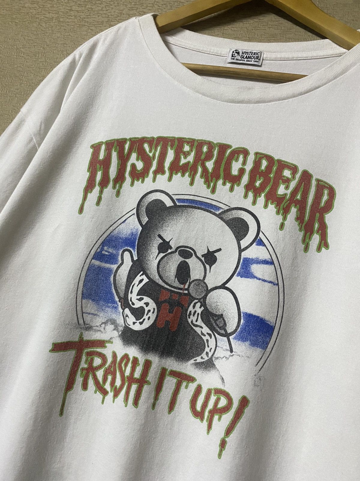 Hysteric Glamour × Japanese Brand × Vintage Y2k Hysteric Bear
