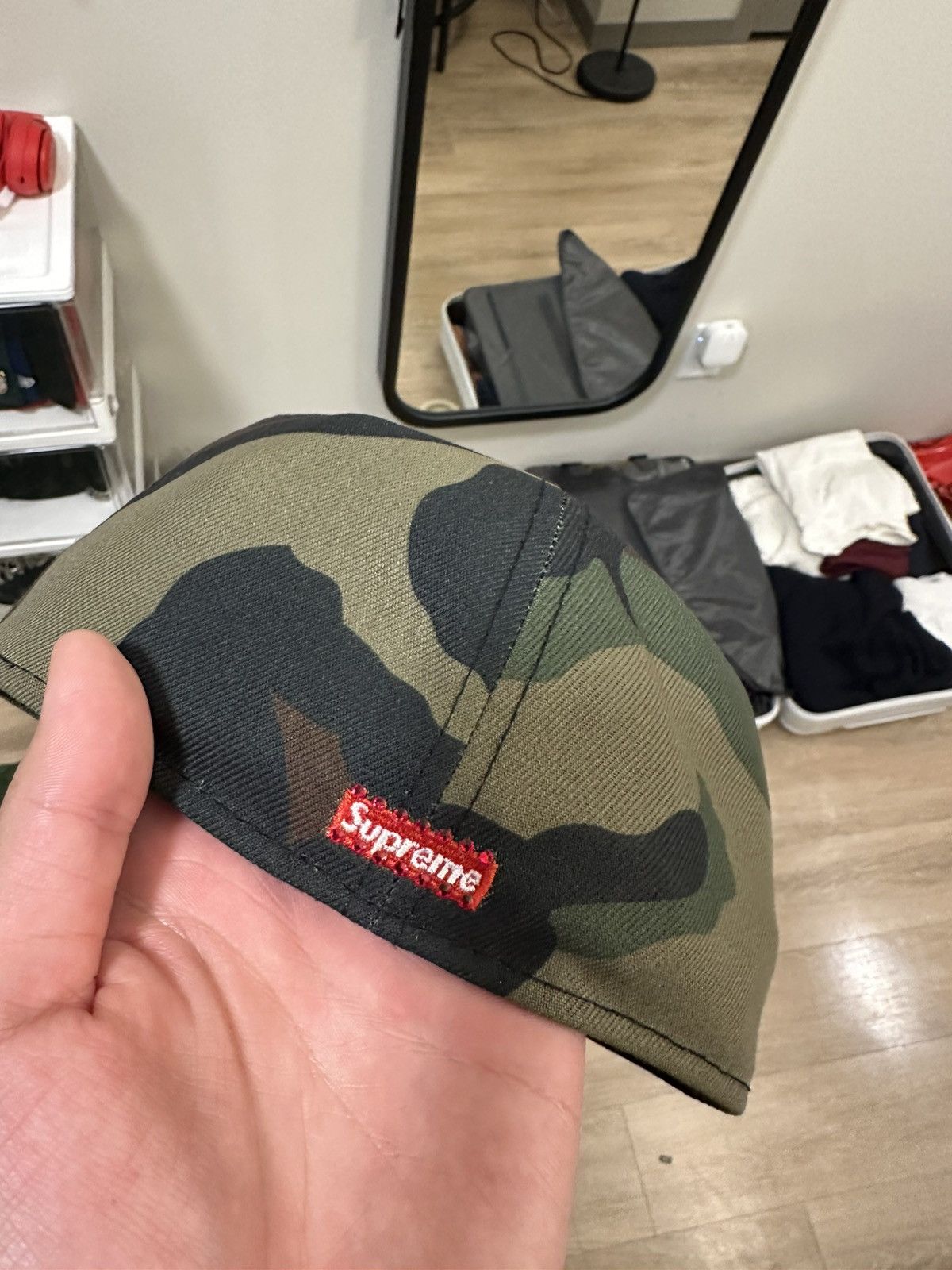 Supreme × Swarovski Supreme Swarovski fitted hat Size ONE SIZE - 8 Thumbnail