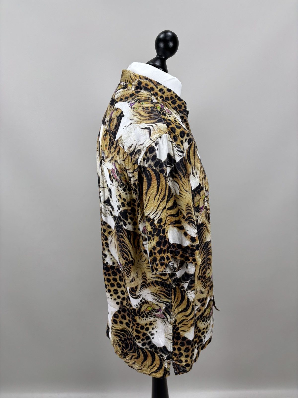Allsaints Mens viscose shirt animal print All Saints Size M Size US M / EU 48-50 / 2 - 5 Thumbnail