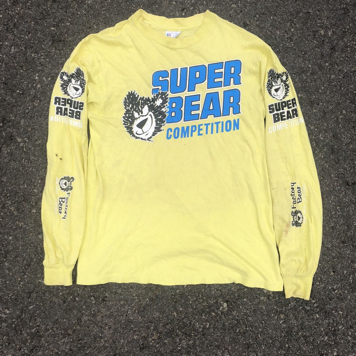 image of Gear For Sports x Sports Specialties Vintage Streetwear Bmx ,skate Motorcross Early 90's in Yellow 