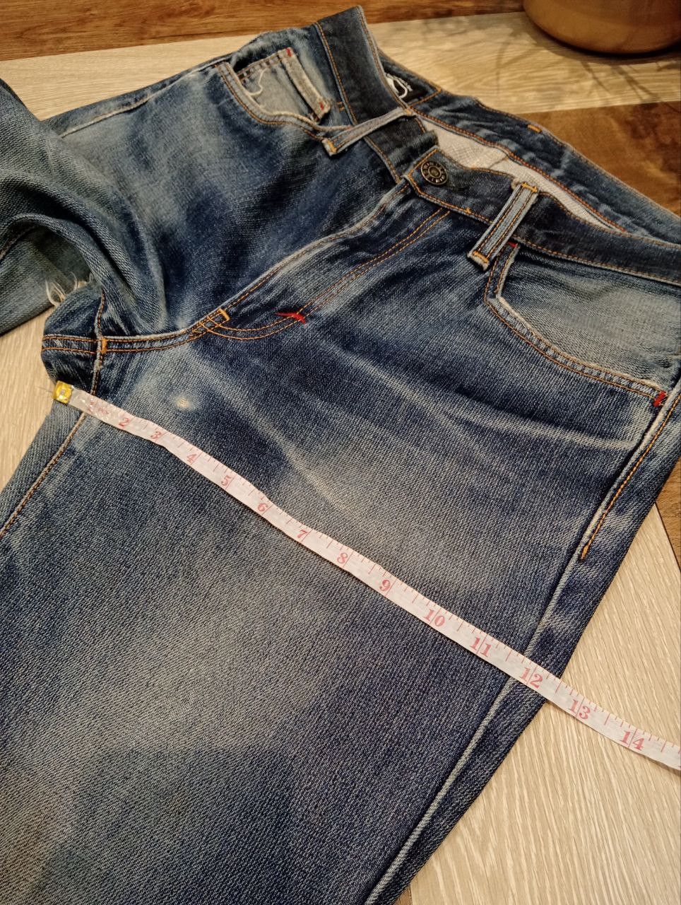 Edwin VINTAGE EDWIN ZYLON X KUSHITANI HAMAMATSU LIMITED JEANS Size US 33 - 21 Thumbnail