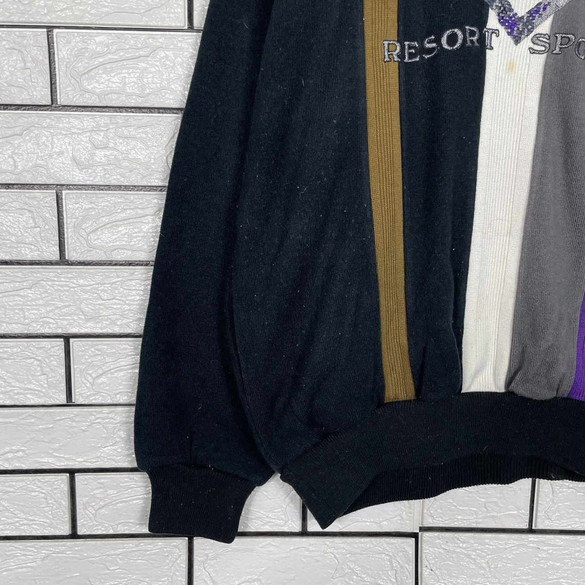 Japanese Brand Resort Sports Stripe Sweatshirt Size US M / EU 48-50 / 2 - 3 Thumbnail