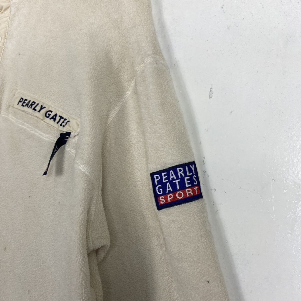 Japanese Brand JAPANASE PEARLY GATES HALFZIP FLEECE Size US M / EU 48-50 / 2 - 7 Thumbnail