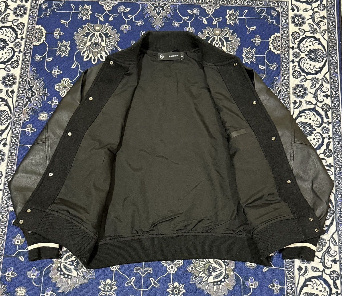 Undercover GU X UNDERCOVER 'KOSMIK NOISE' Varsity Jacket Size US L / EU 52-54 / 3 - 3 Thumbnail