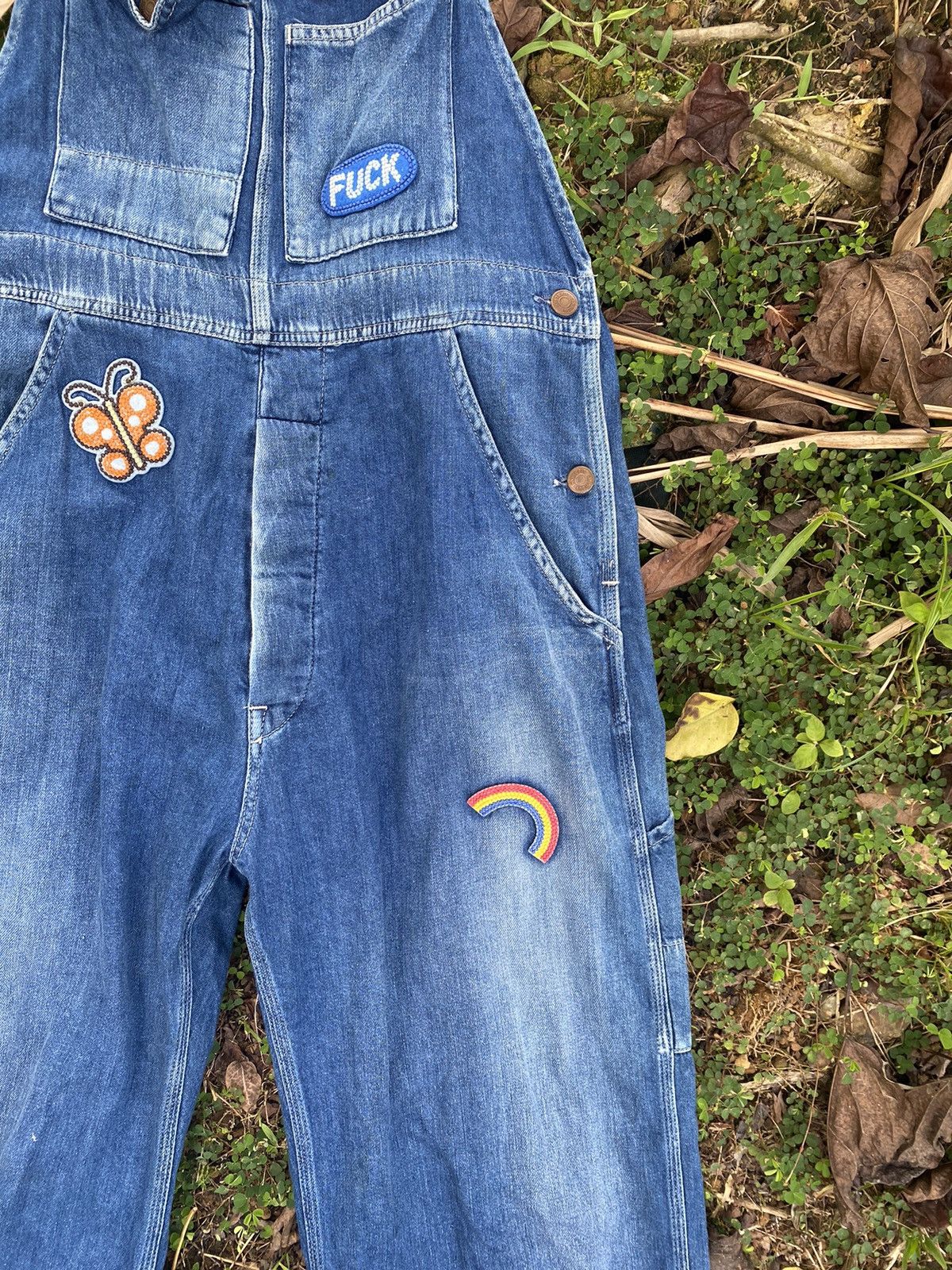 Hysteric Glamour × Vintage vintage overall denim Size 28" / US 6 / IT 42 - 2 Thumbnail