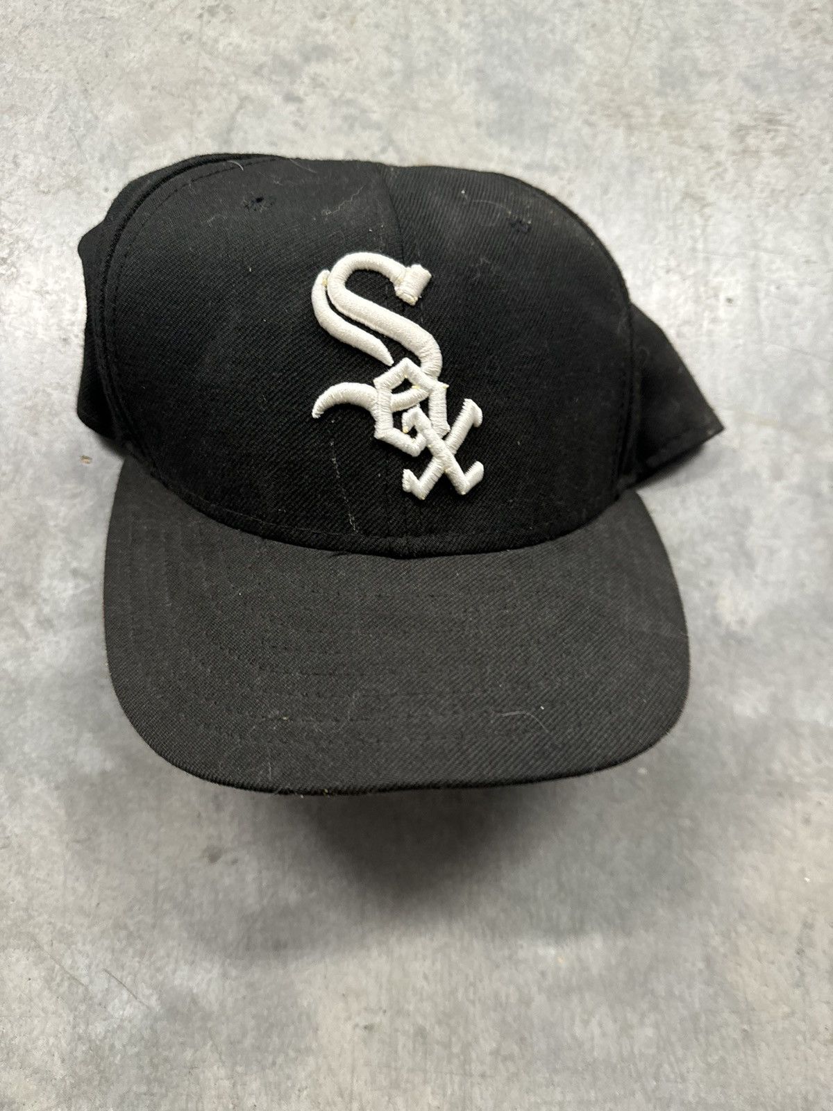 VTG 80s Rare MLB Chicago outlet White Sox New Era Diamond Collection Fitted Hat. 7 1/4