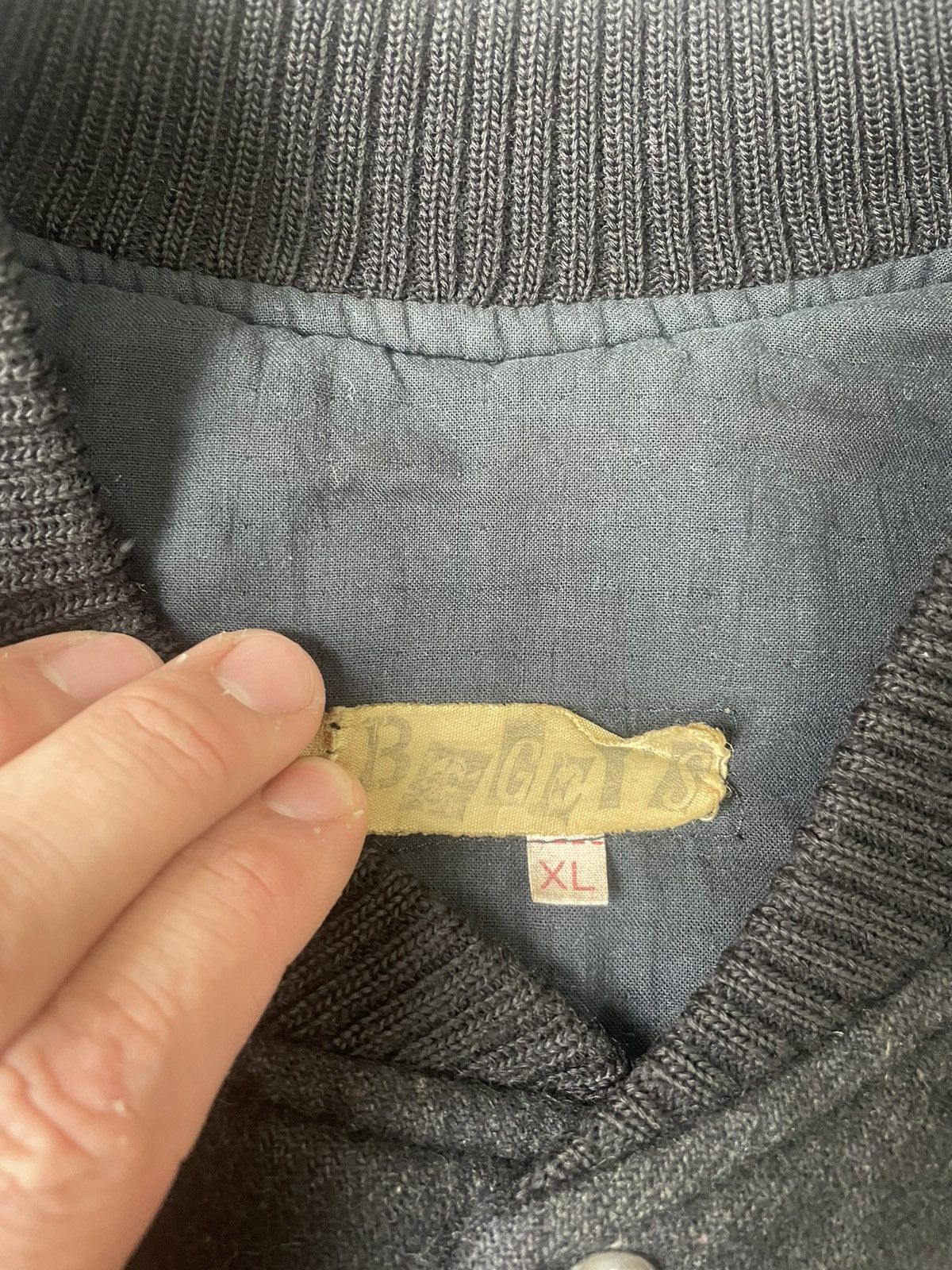 Japanese Brand Vintage Men's Bomber Bogey's Big Logo Underground Size US L / EU 52-54 / 3 - 8 Thumbnail
