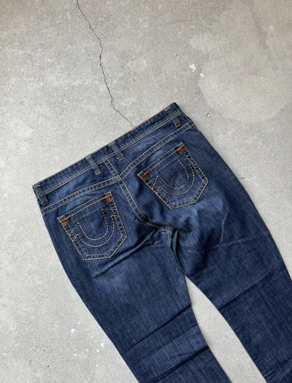 True Religion Vintage True Religion Denim Jeans Size US 36 / EU 52 - 3 Thumbnail