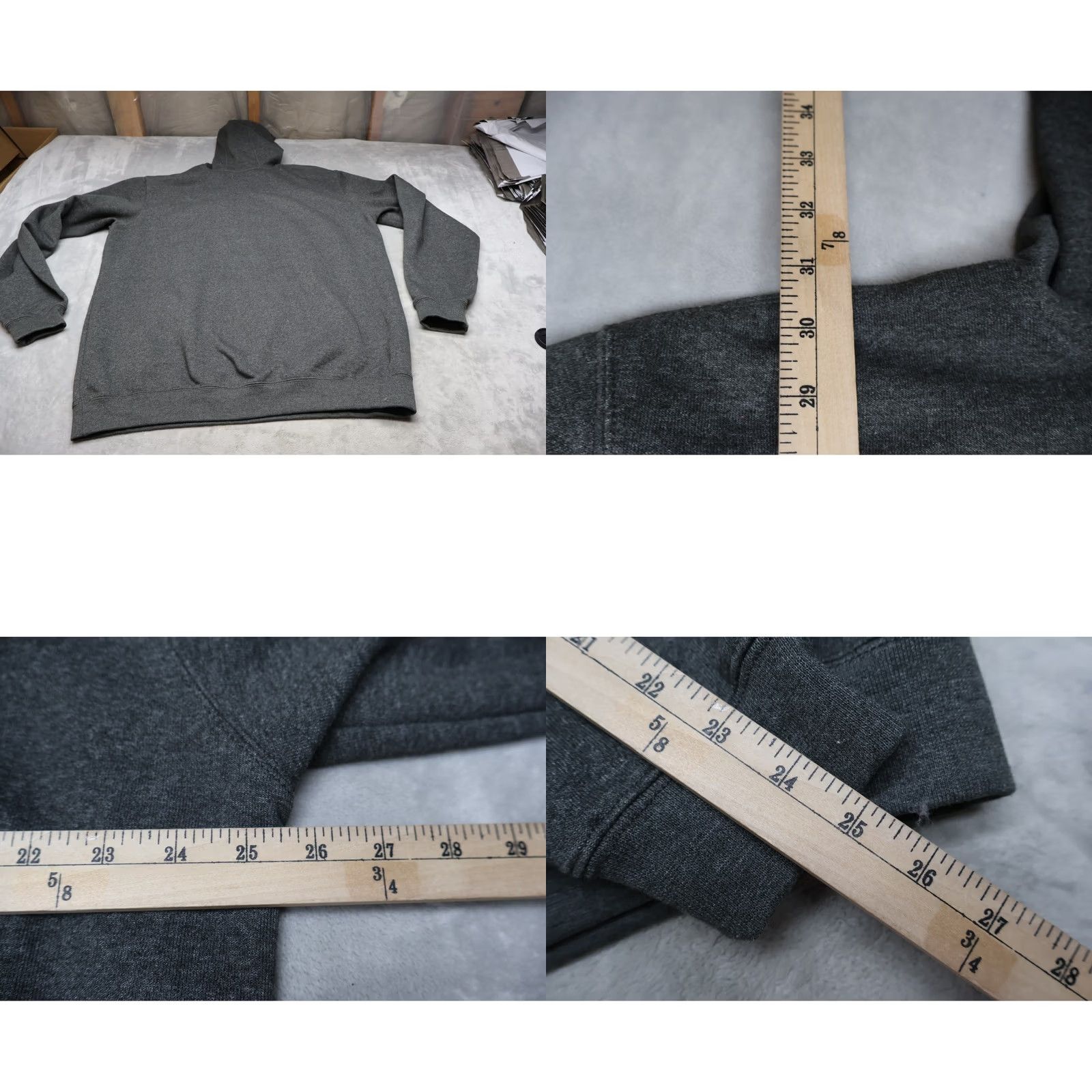 Carhartt Carhartt Sweatshirt Mens LT Gray Loose Fit Pullover Logo Graphic Print Pocket Long Sleeve Fleece Tall Casual Size US L / EU 52-54 / 3 - 8 Thumbnail