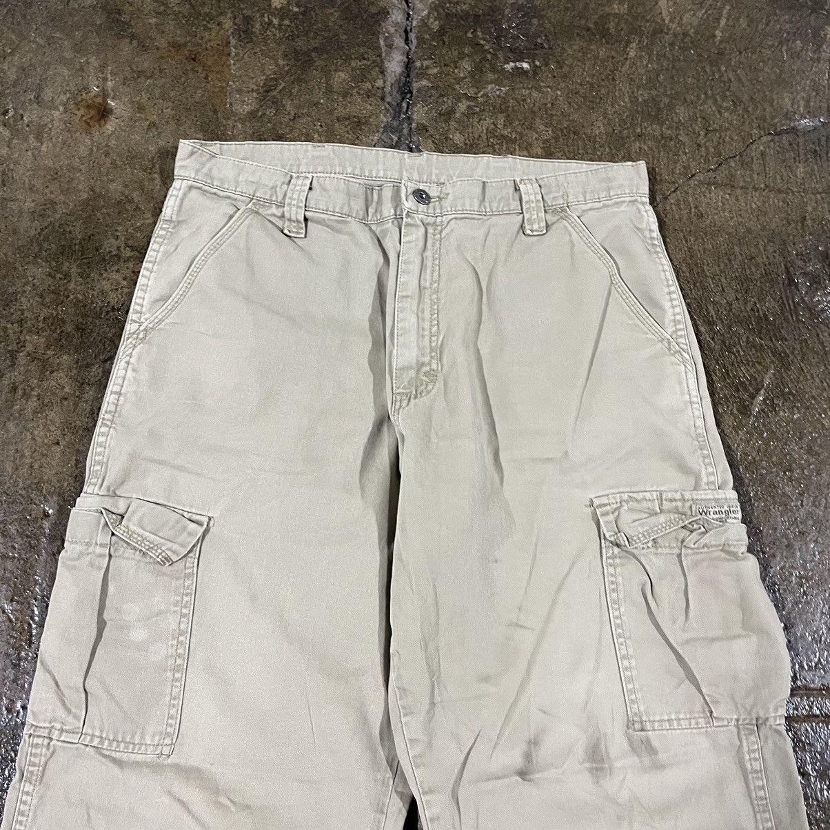 JNCO × Vintage × Wrangler Crazy Y2K Wrangler Cargo Pants Baggy Wide Leg Skater JNCO Size US 34 / EU 50 - 9 Thumbnail