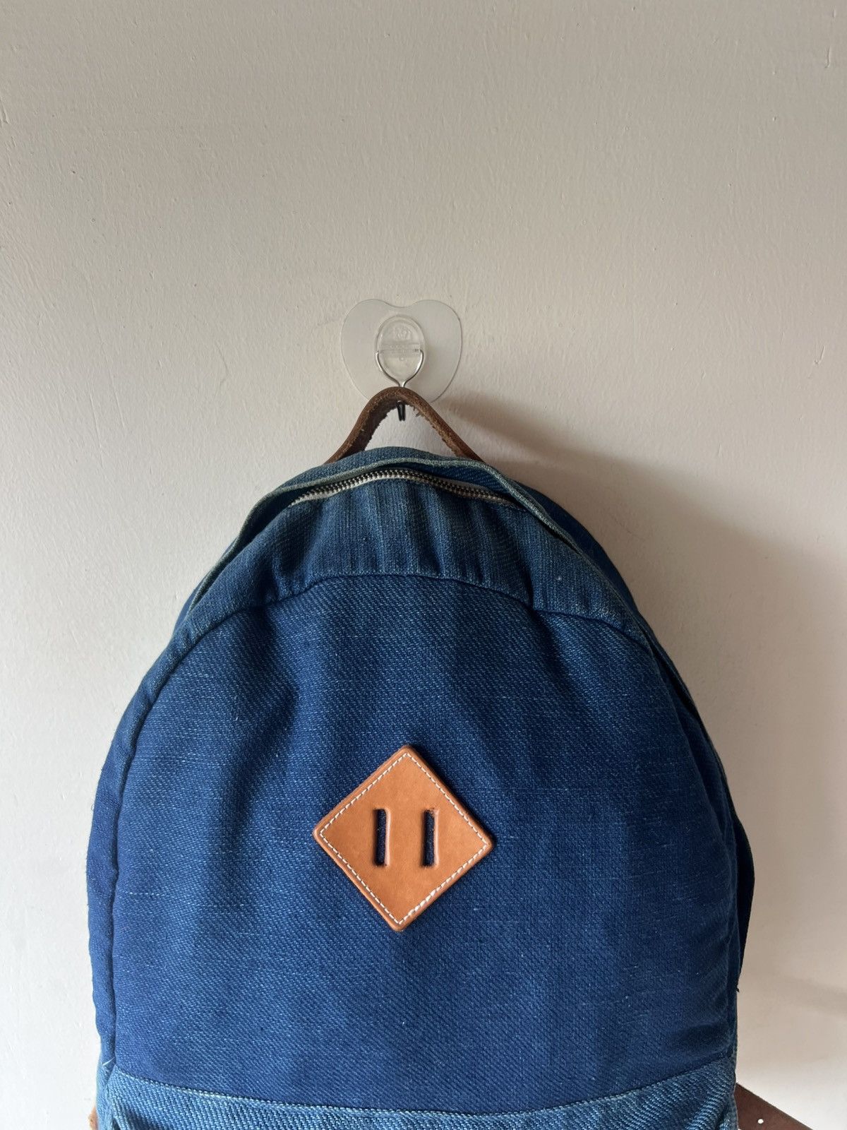 FDMTL FDMTL Japan Fade Patina Indigo Backpack Bag Size ONE SIZE - 21 Thumbnail