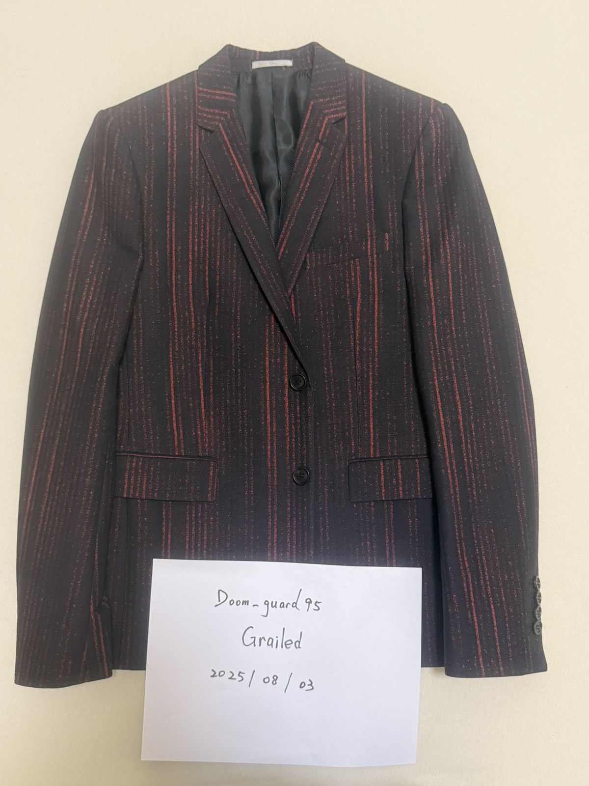 Dior Dior Homme Blazer New (catwalk FW16) Size 44R - 7 Thumbnail