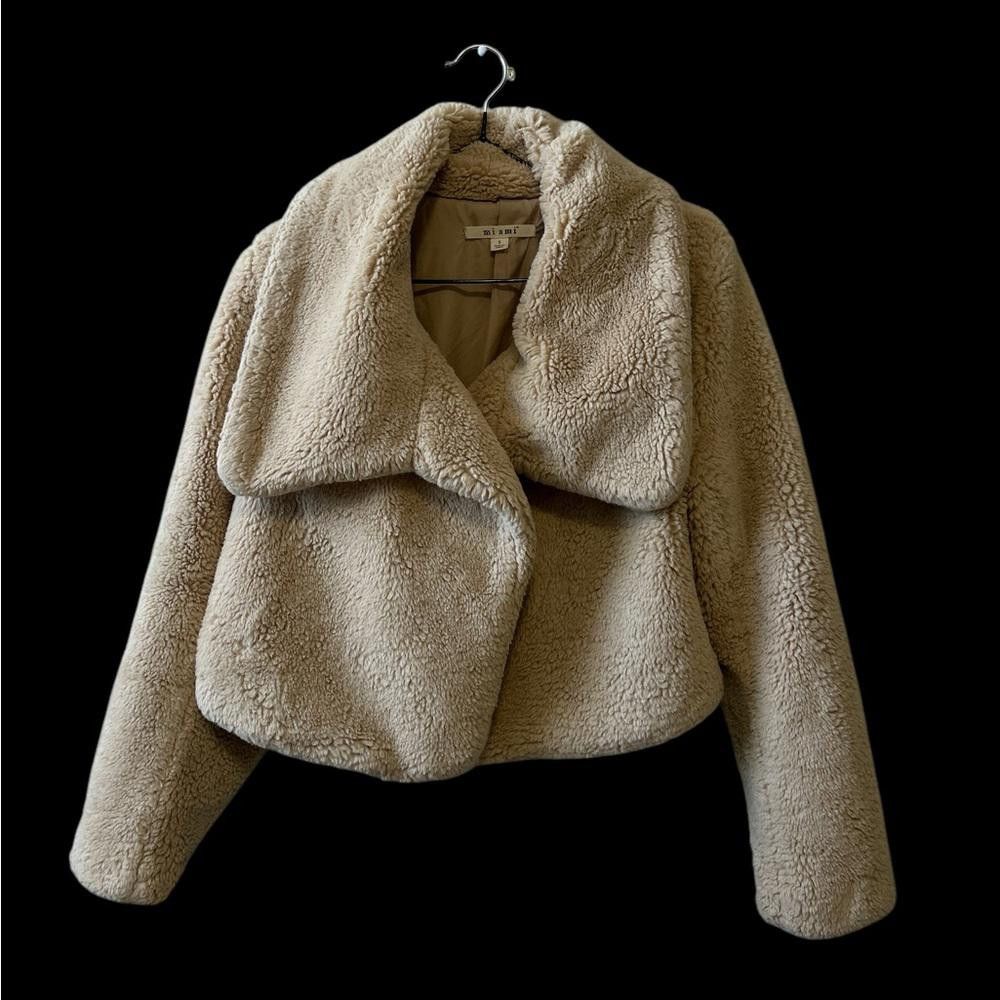 Designer Miami Teddy Bear Coat - Size Small Size S / US 4 / IT 40 - 1 Thumbnail