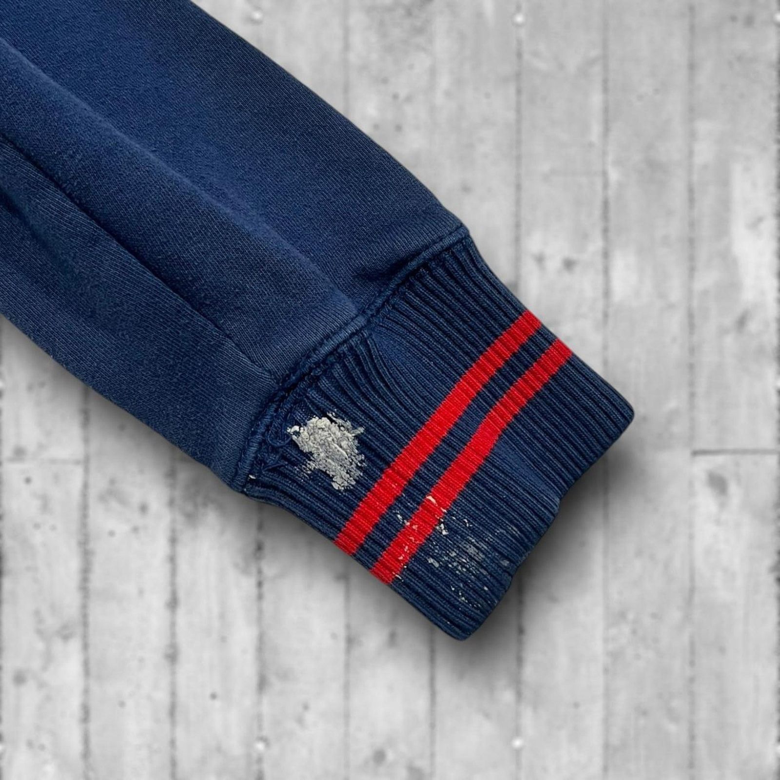 Element Element Skateboards Embroidered Logo Navy Blue & Red Hoodie Size US M / EU 48-50 / 2 - 6 Thumbnail
