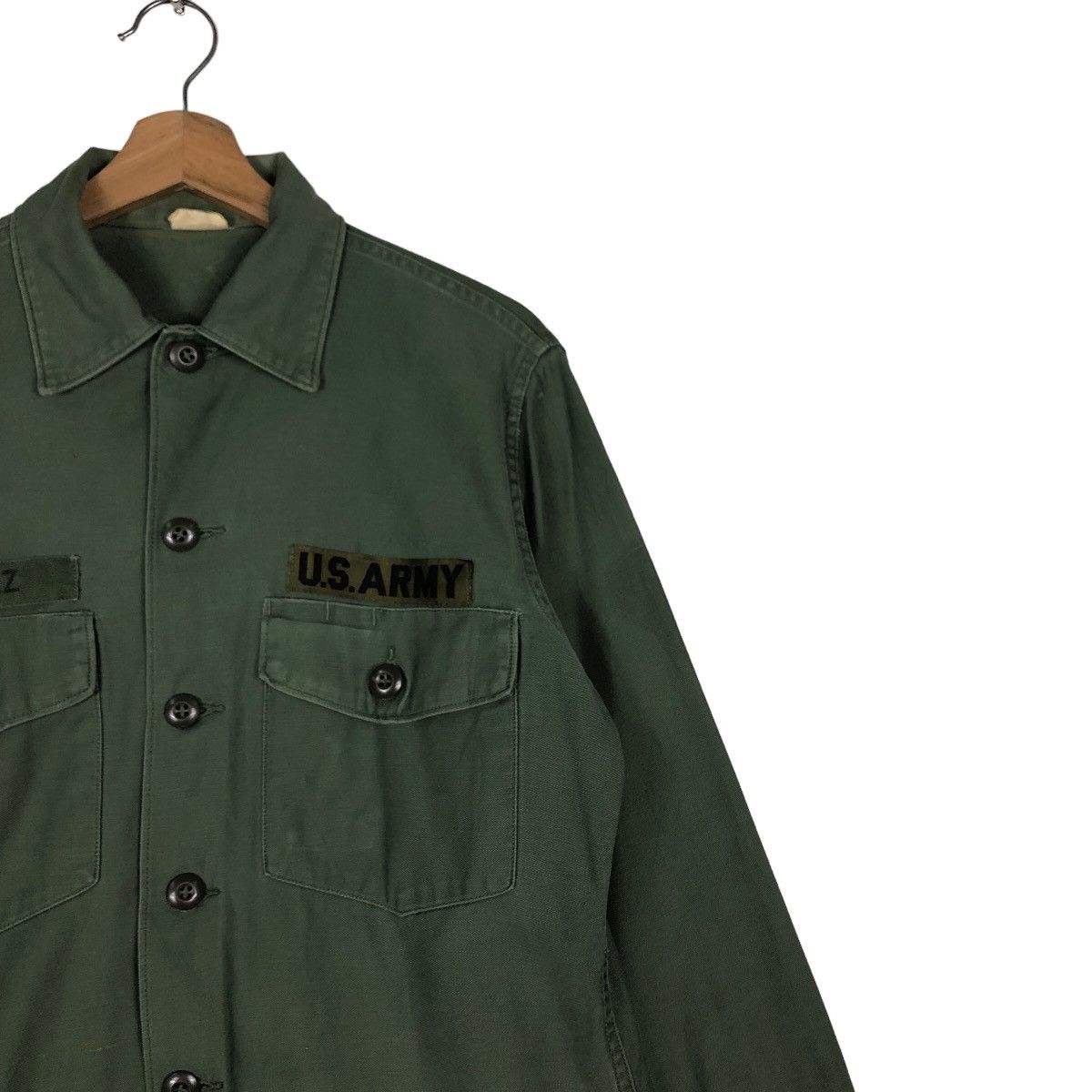 Vintage 🔥Vintage World War 2 Shirt Jacket Work OG 107 Military USA Size US M / EU 48-50 / 2 - 6 Thumbnail