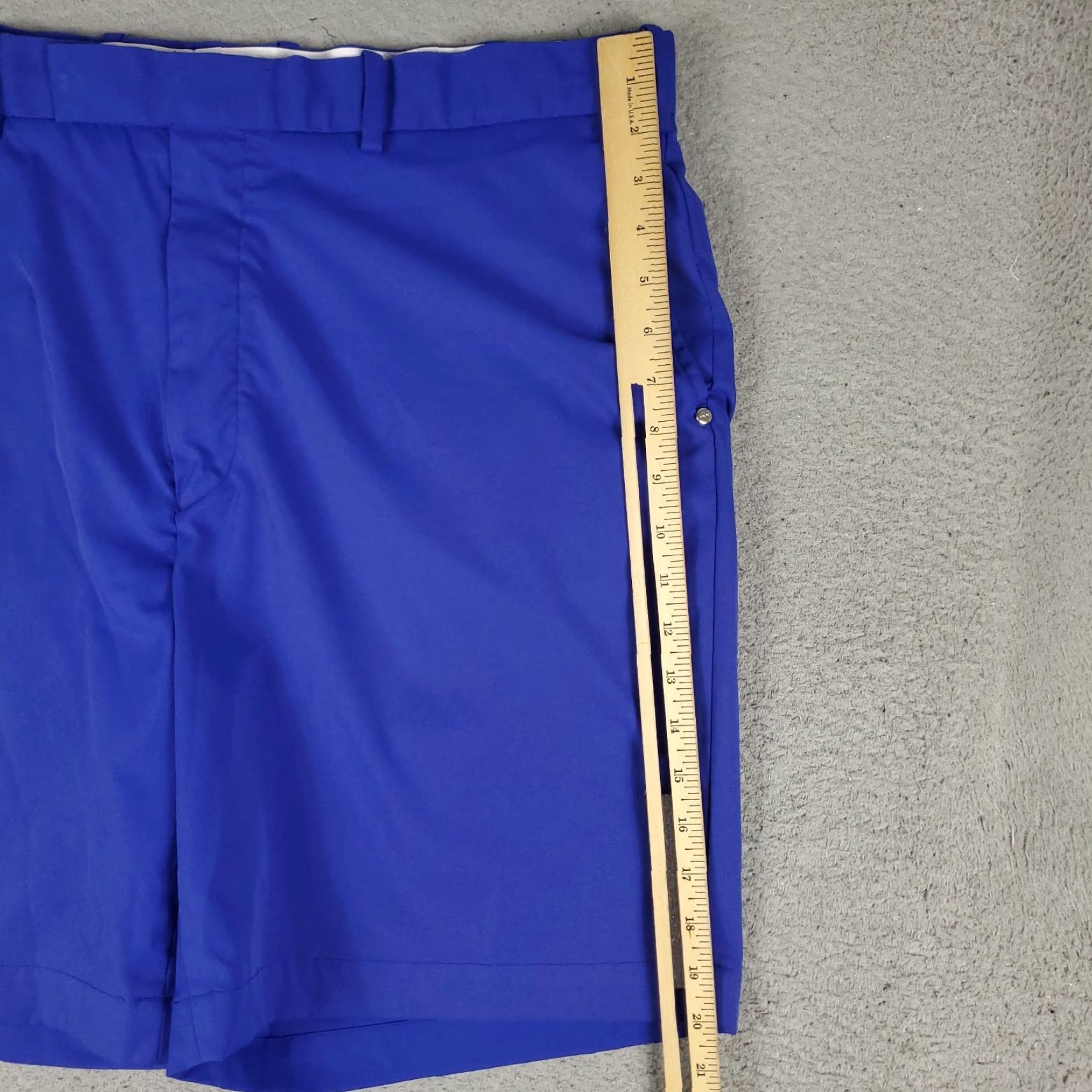 Ralph Lauren Ralph Lauren Shorts Mens 40 Blue Chino Flat Front Casual Golf Shorts with Pockets Modern American Classic Preppy Mens Blue Chino Flat Front 40 Size US 40 / EU 56 - 6 Thumbnail