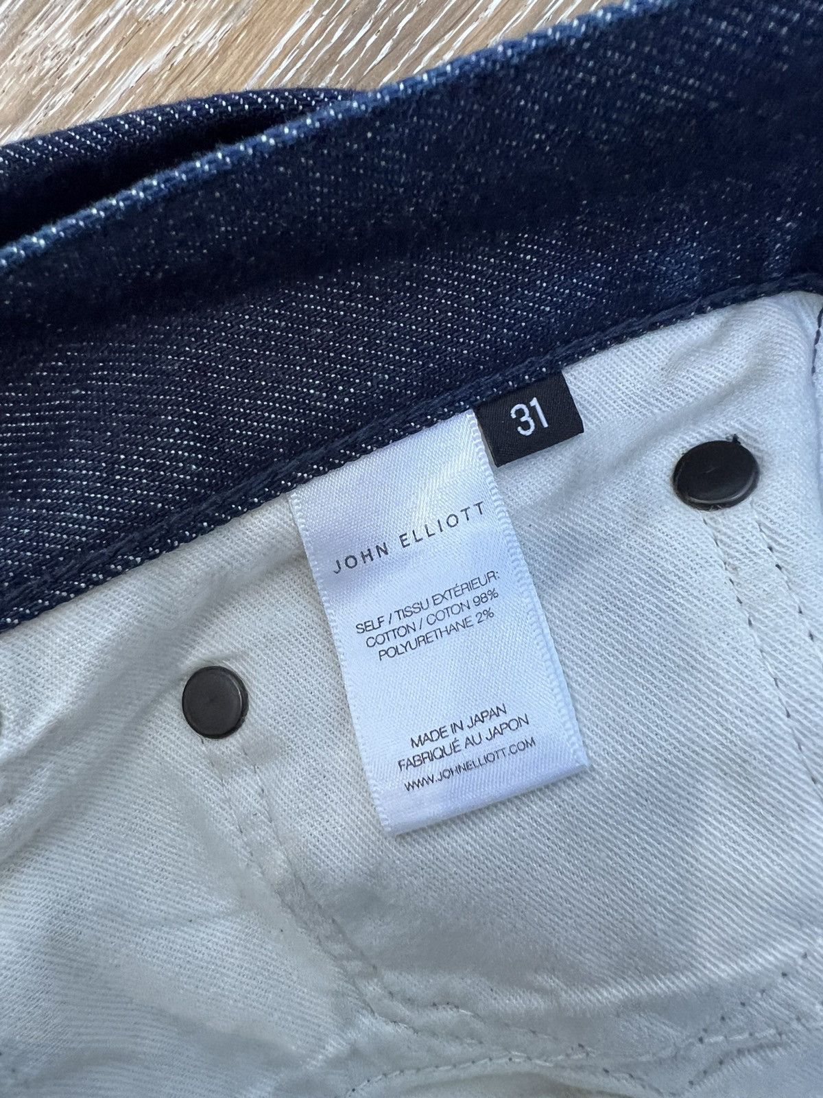 John Elliott John elliott denim Size US 31 - 4 Thumbnail