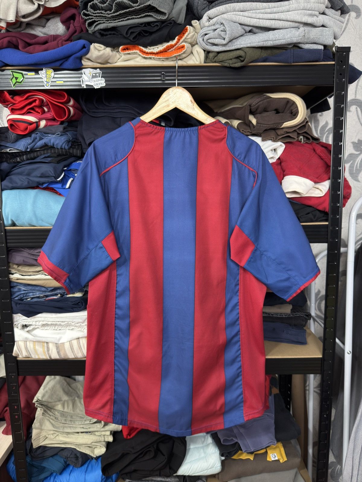 Nike VTG NIKE FC BARCELONA 2004/2005 HOME FOOTBALL SHIRT JERSEY Size US XL / EU 56 / 4 - 19 Thumbnail