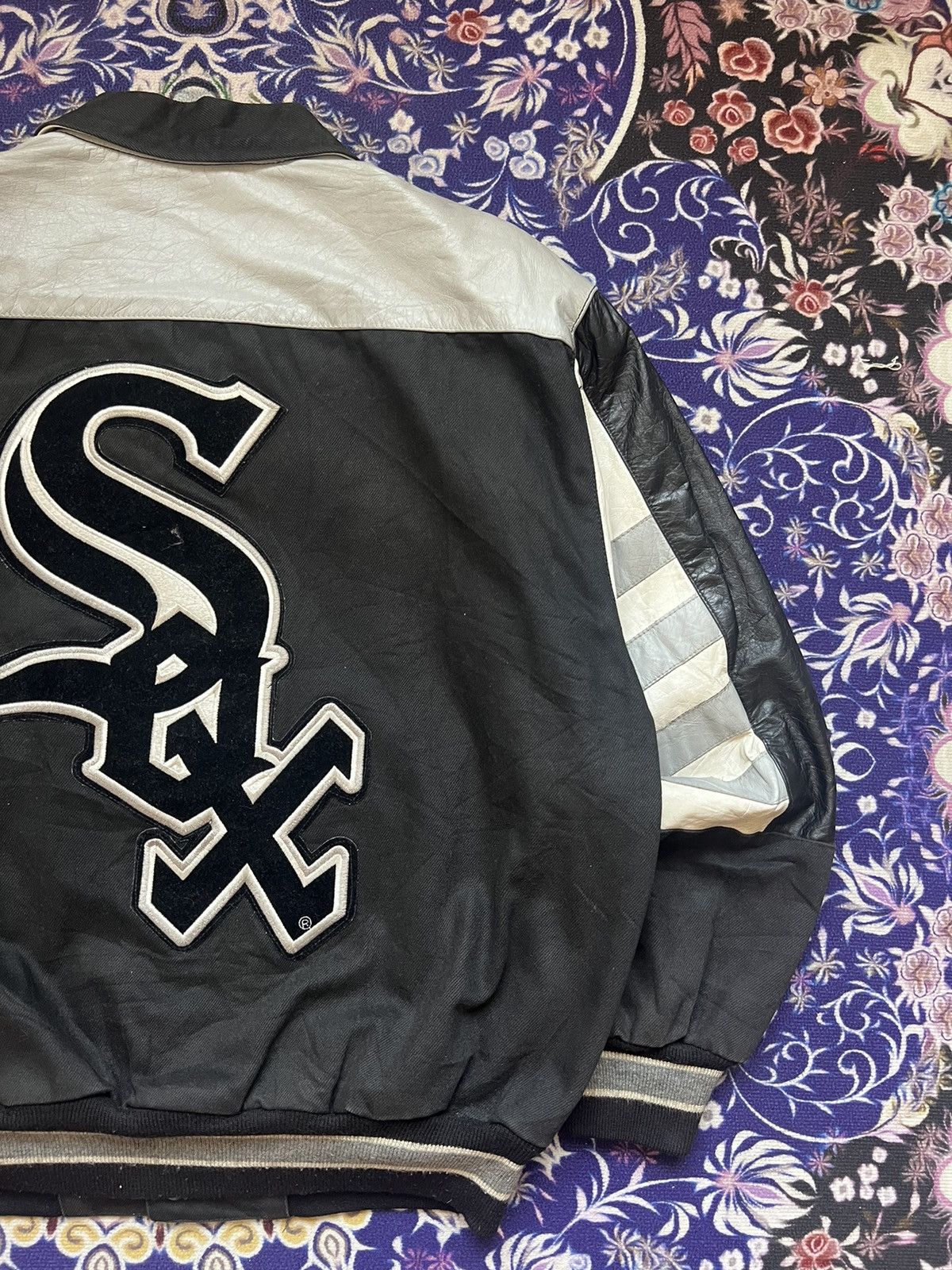 Jeff Hamilton Vintage 90s Jeff Hamilton Chicago White Sox MLB Leather Size US M / EU 48-50 / 2 - 17 Thumbnail