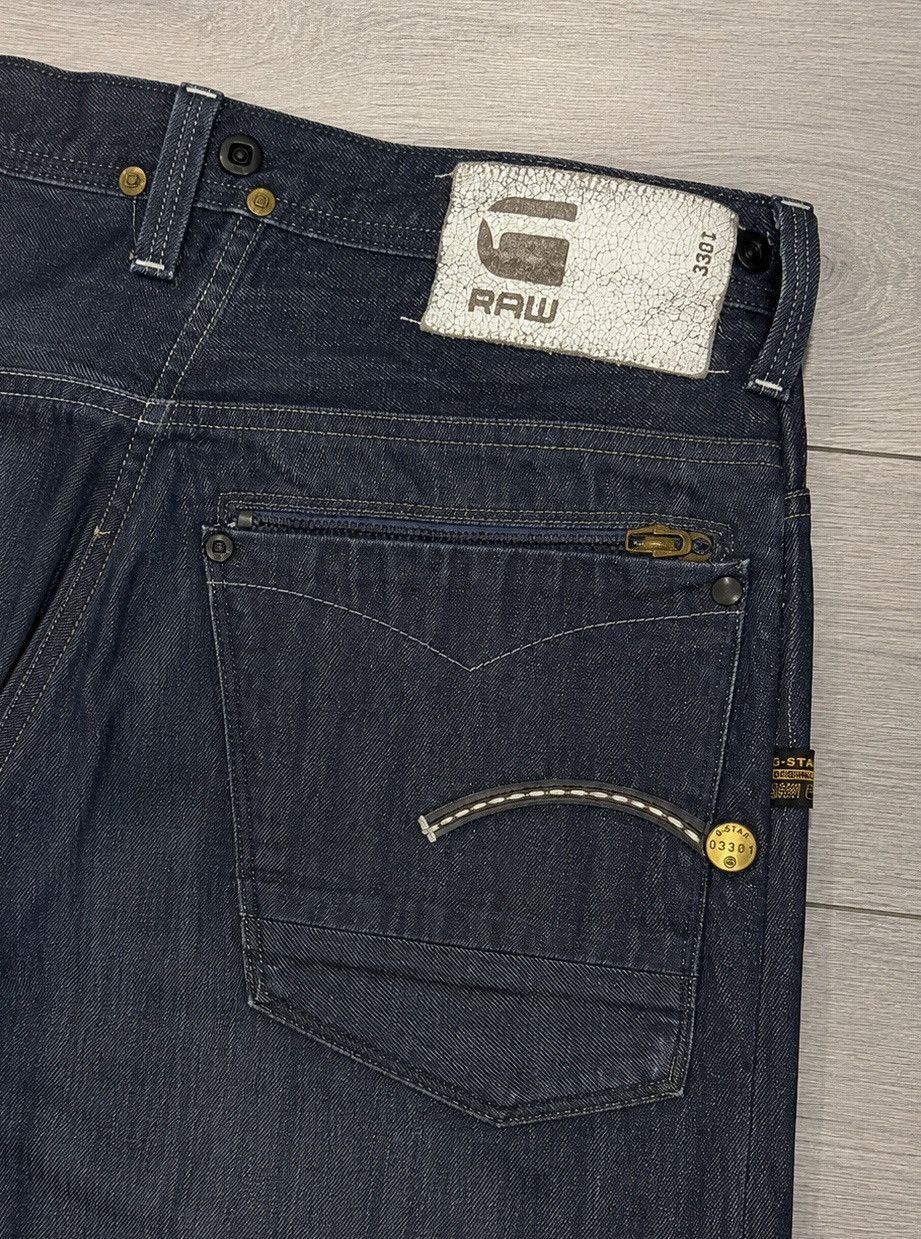 G-Star G-Star Raw Attacc Straight W33 L32 Y2K dark denim jeans Size US 33 - 7 Thumbnail