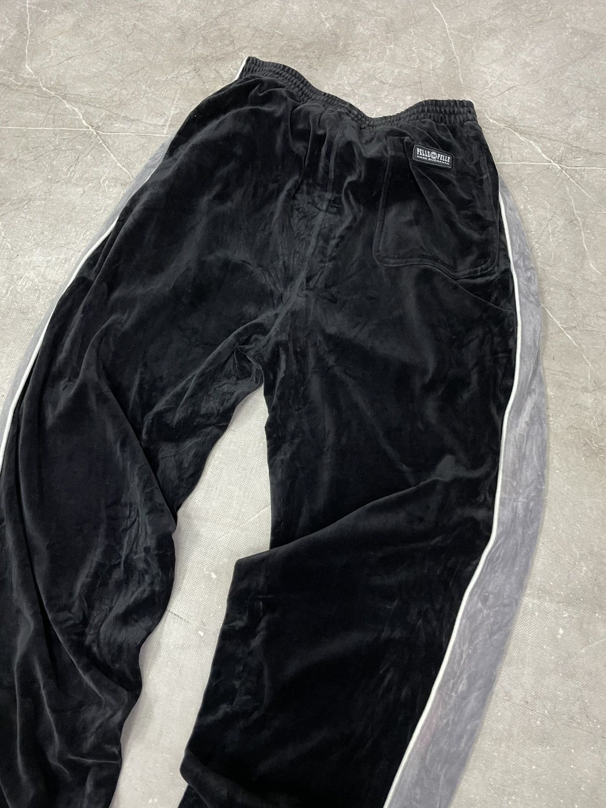Pelle Pelle Pelle Pelle archive sk8 track pants velour rap coogi style Size US 36 / EU 52 - 9 Thumbnail