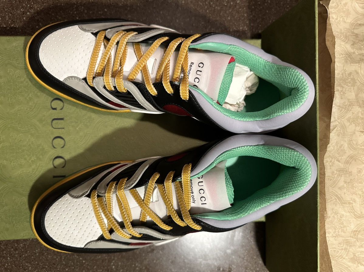 Gucci Gucci Basket Low Black Demetra Size US 10 / EU 43 - 3 Thumbnail