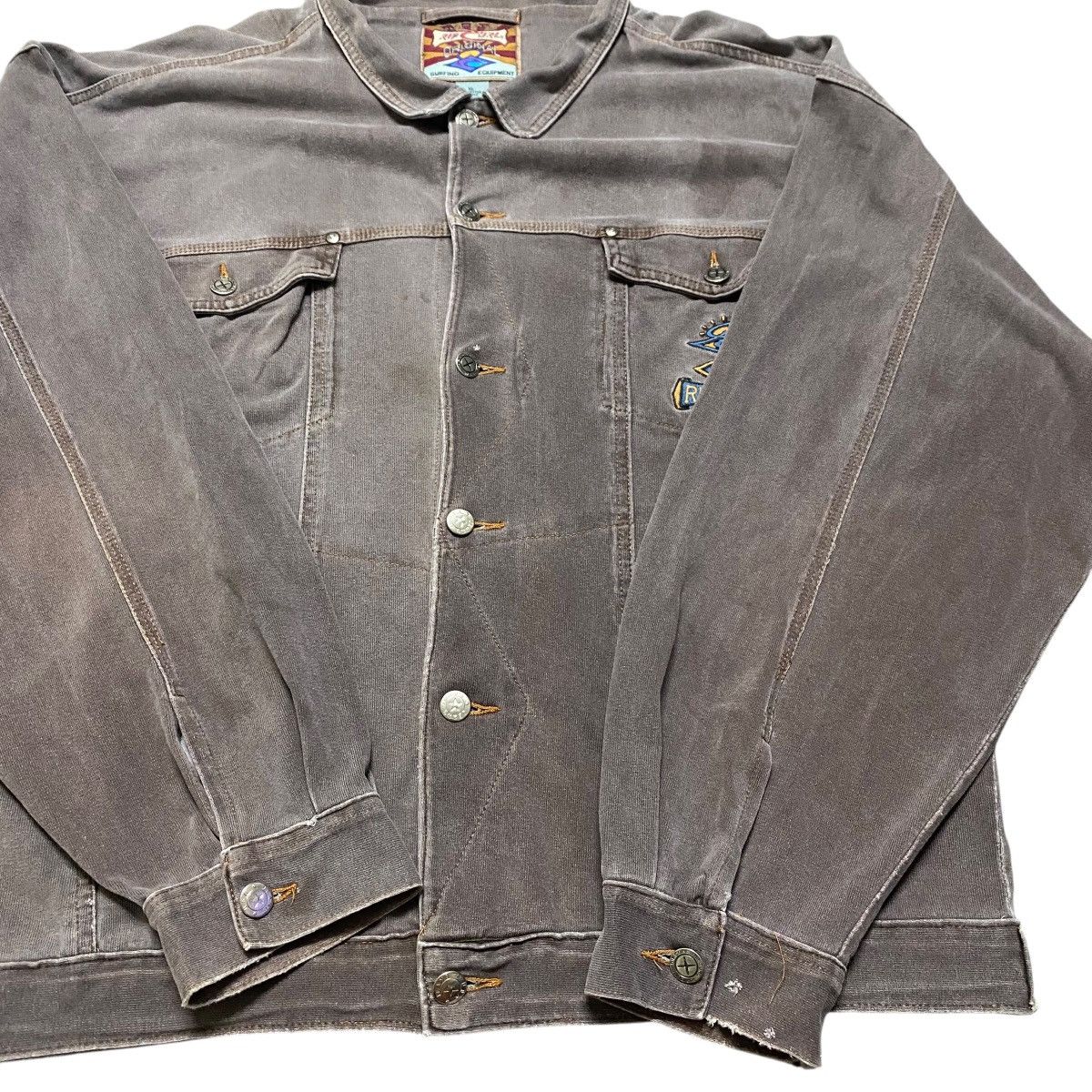 Rip Curl Vintage 90s Rip Curl Trucker Jacket Oversized Size US XL / EU 56 / 4 - 6 Thumbnail