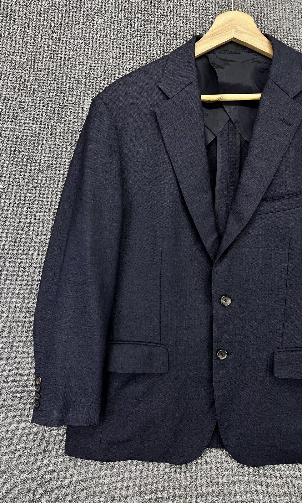 Burberry Vintage Burberry London Wool Blazers Coat Jacket Size US M / EU 48-50 / 2 - 3 Thumbnail