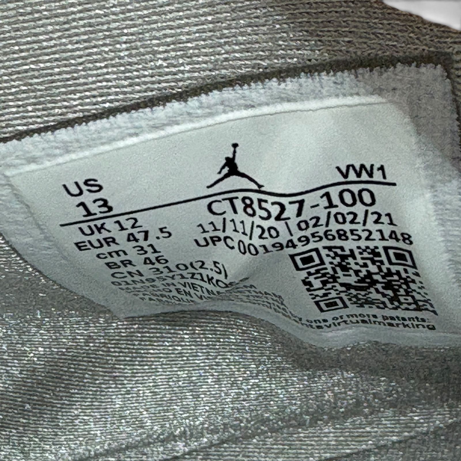 Jordan Brand Size 13 - Jordan 4 Retro "White Oreo" Sneakers Size US 13 / EU 46 - 7 Thumbnail